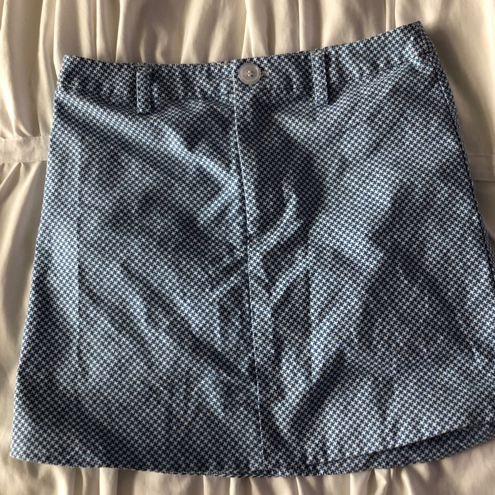 Tillys blue and white skirt